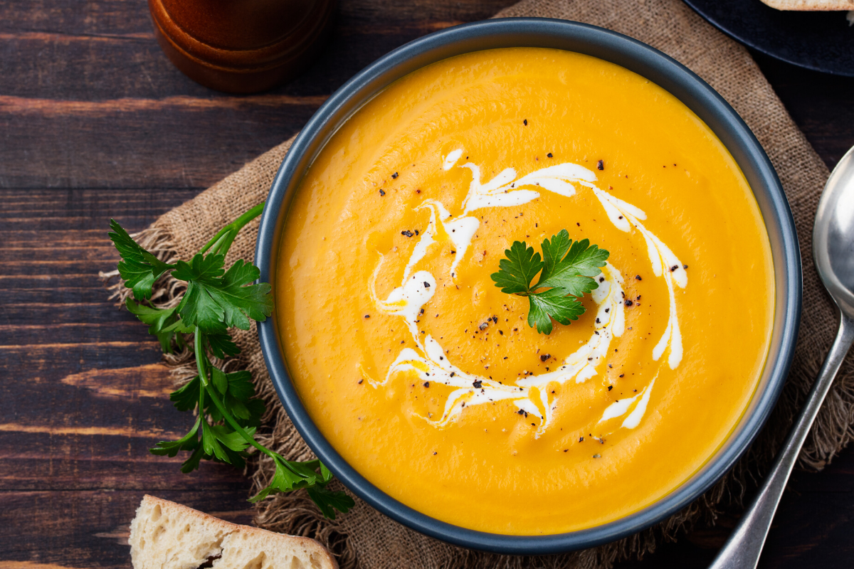 Butternut Apple Curry Soup Recipe