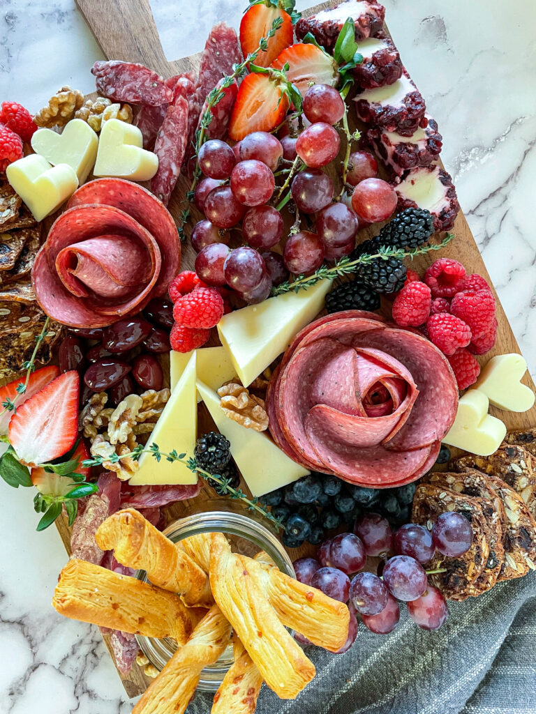 How to Make a Salami Rose for Charcuterie Boards