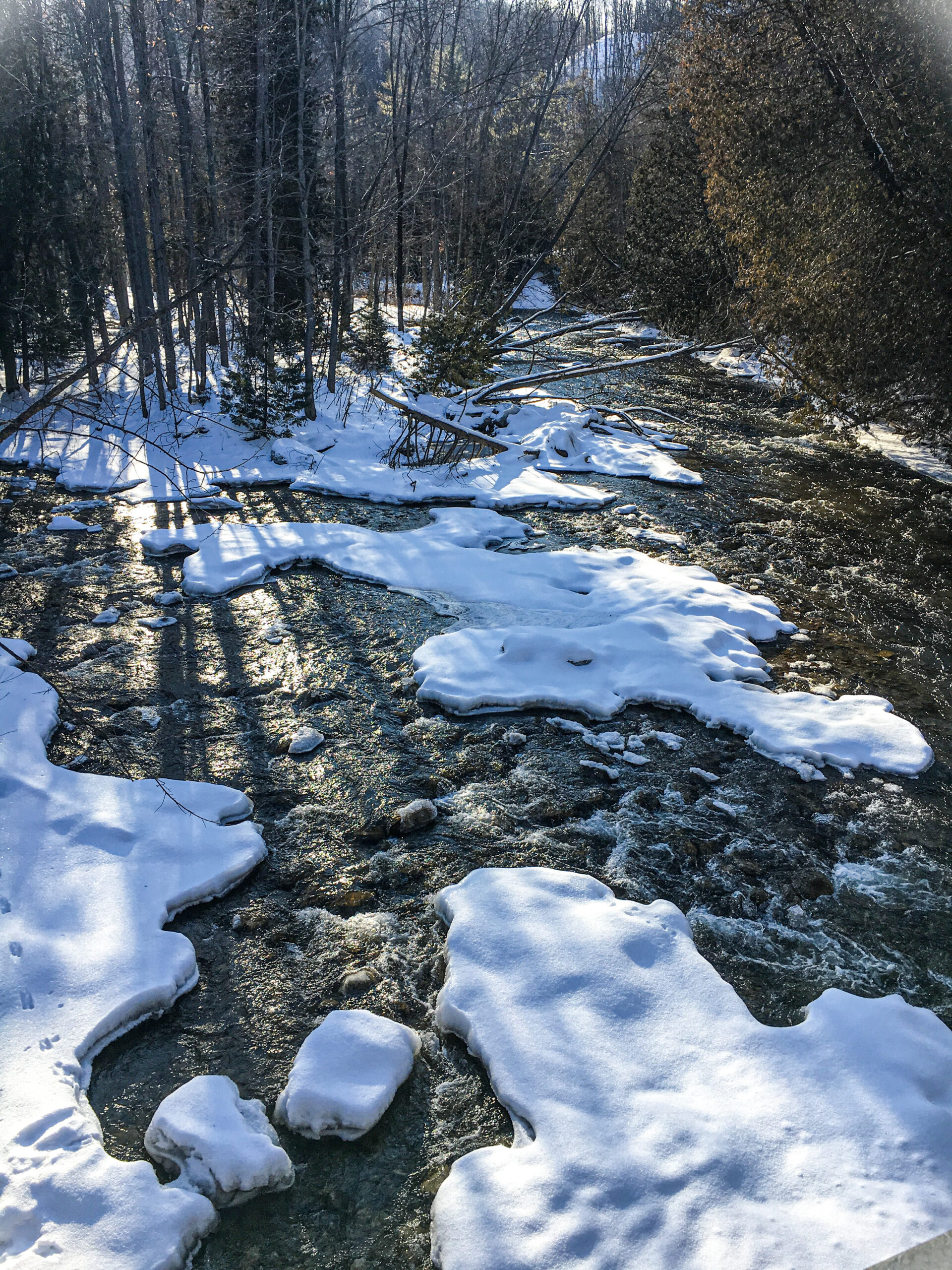 Cataract Falls in the Forks of the Credit Provincial ark in Caledon