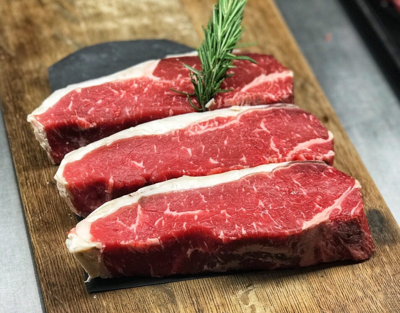 Striploin Steaks at Heatherlea Farm Shoppe