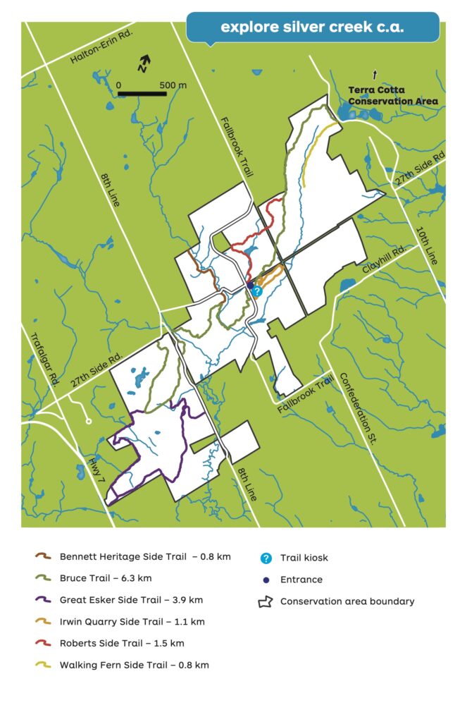 Silver Creek Conservation Area Map
