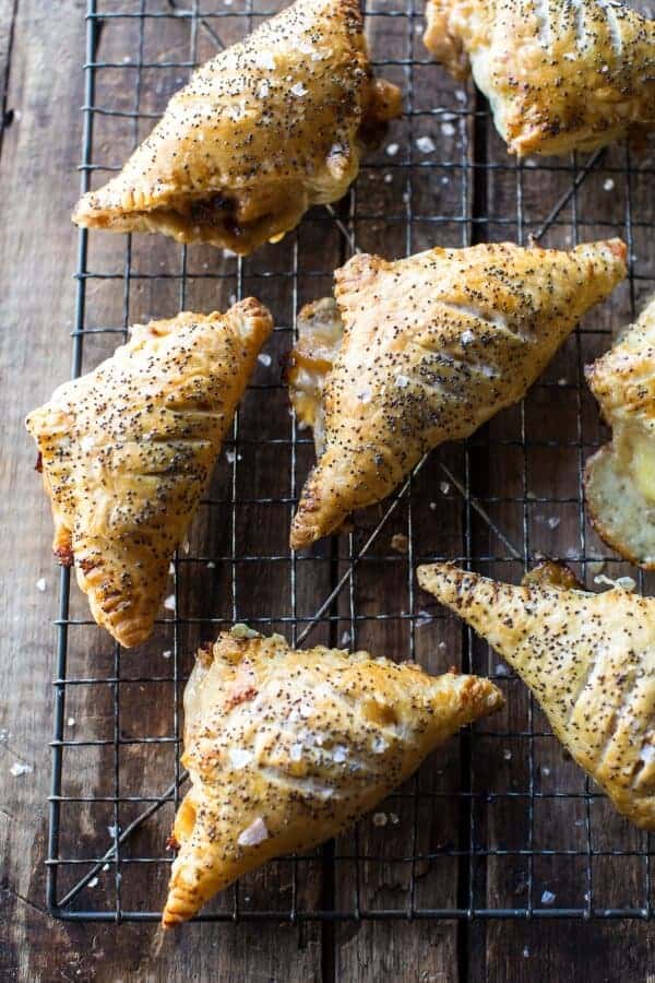 Caramelized Pineapple, Ham, and Cheese Turnovers Recipe at Half Baked Harvest