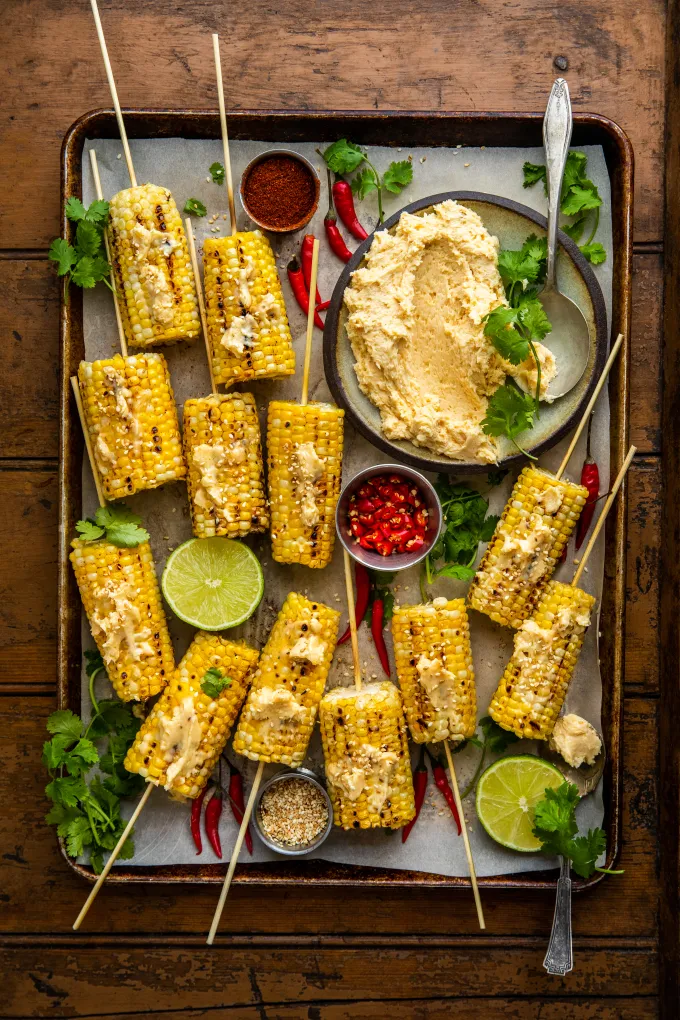 Corn on a stick by Dennis Prescott