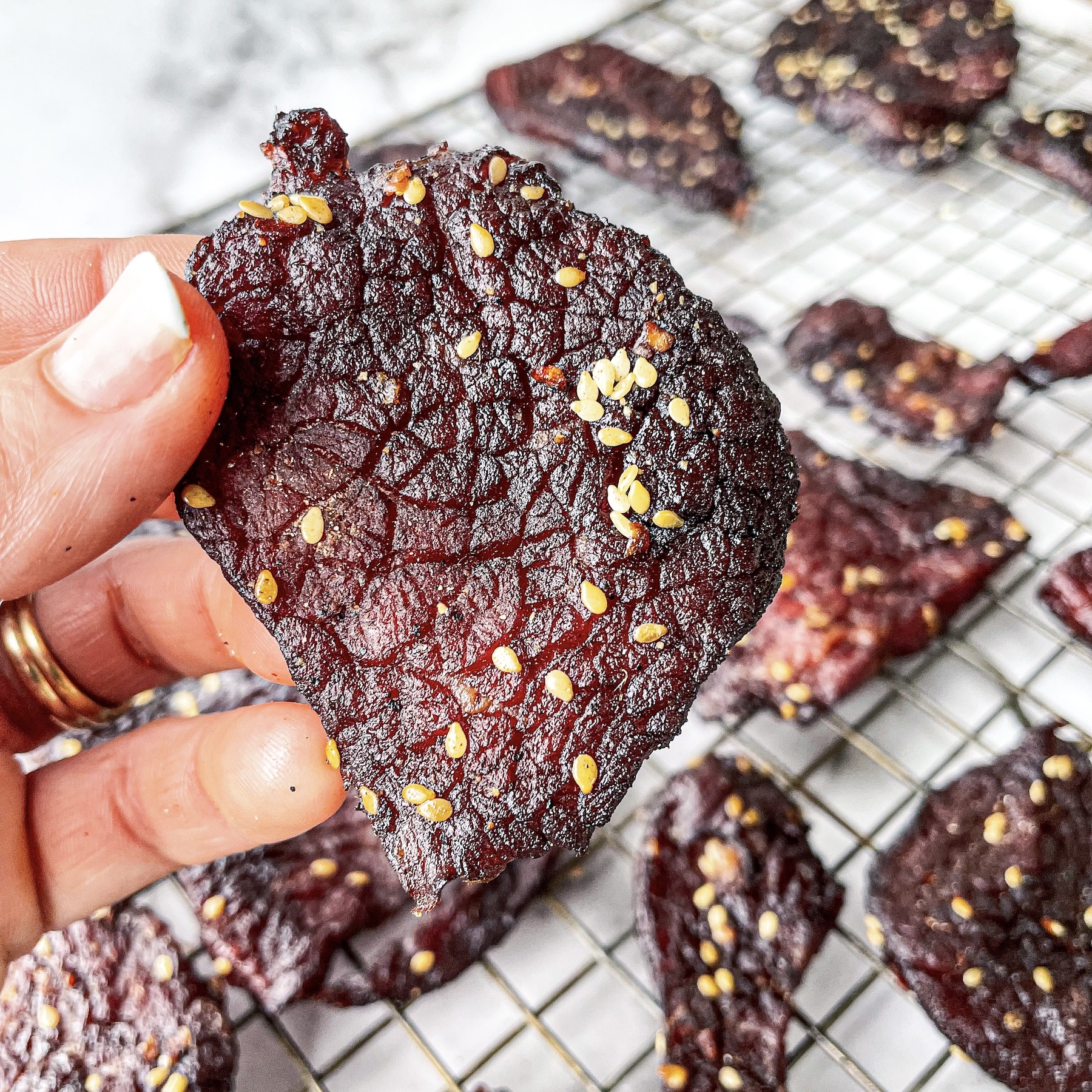 Smoked Beef Jerky with beef from your local butcher