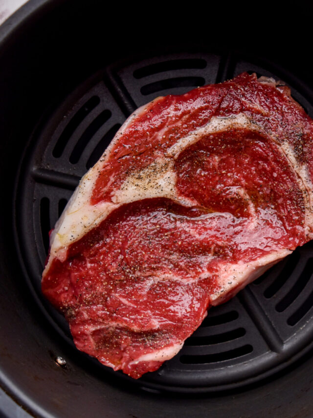 Air Fryer Ribeye Steak