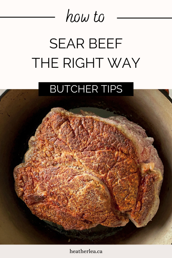 How to Sear Meat Perfectly