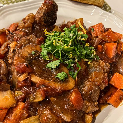 Beef Osso Bucco Recipe with Gremolata