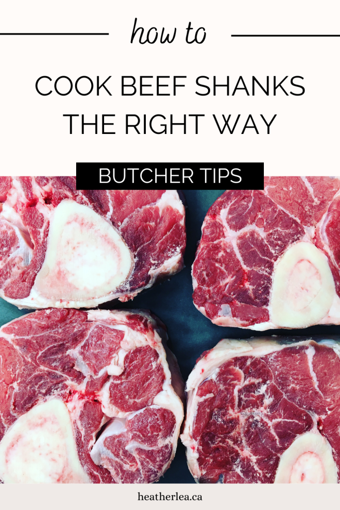 Butcher Tips on Cooking Bone-In Beef Shank