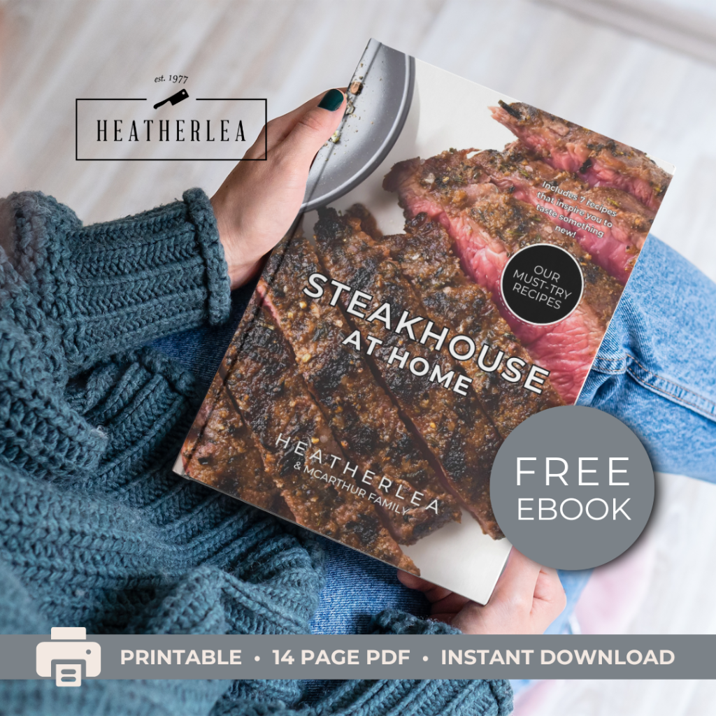 Steak Recipe Ebook Freebie