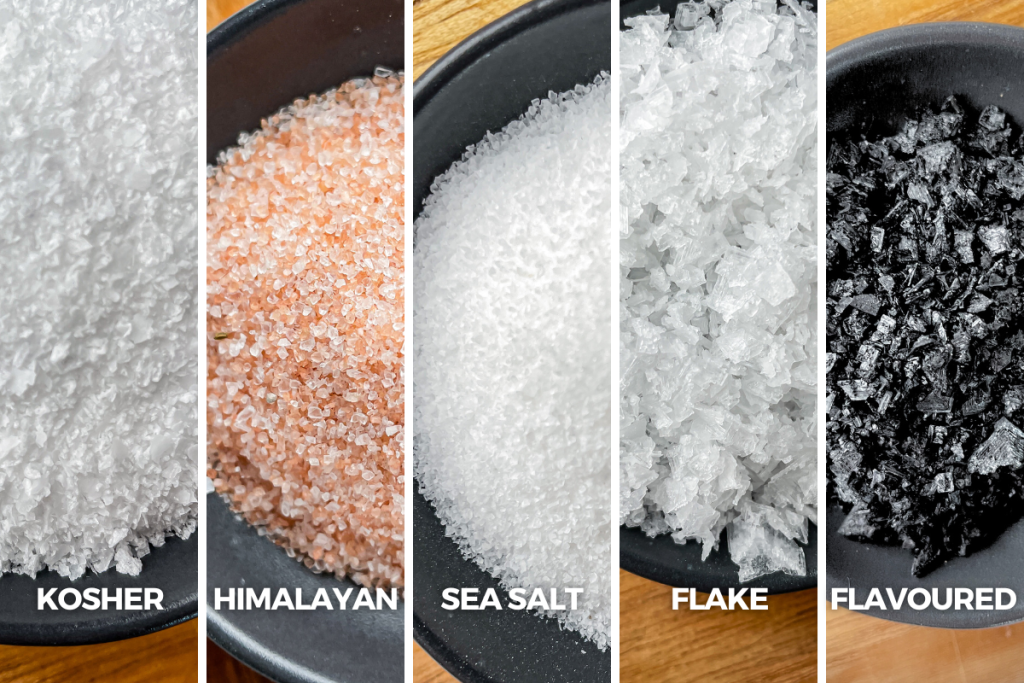 What is kosher salt and how does it compare to sea salt?
